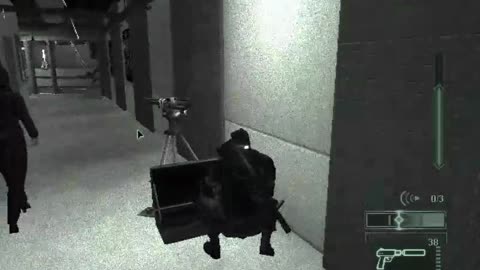 Trying To Safely Deactivate A Turret Gun [Splinter Cell: Pandora Tomorrow]