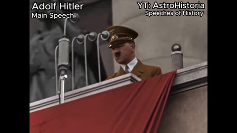 Adolf Hitler's Anschluss Speech - English Subtitles