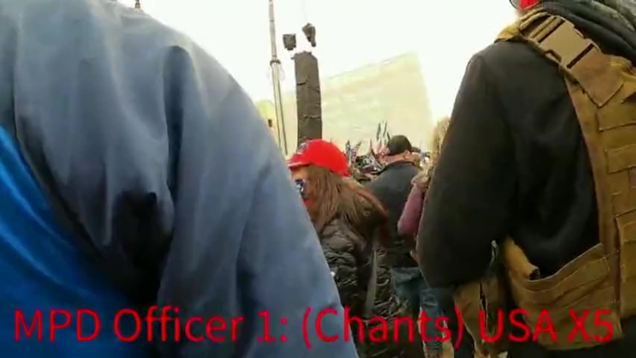 Undercover D.C. Metro Police Officers Encourage Jan 6 Crowd To Climb Barricades, Enter Capitol