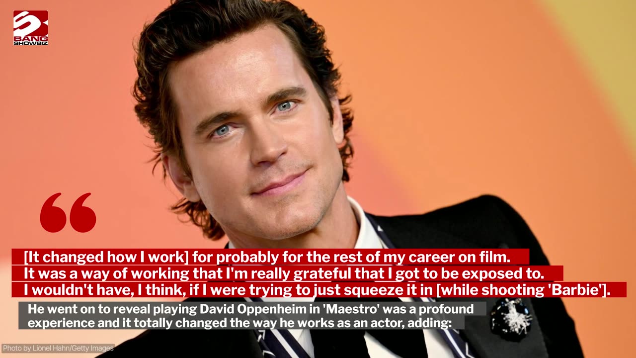 Matt Bomer happy he turned down Barbie role