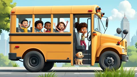 Wheels on the Bus GOES CRAZY! 🚌🤪 Viral Kids Animation