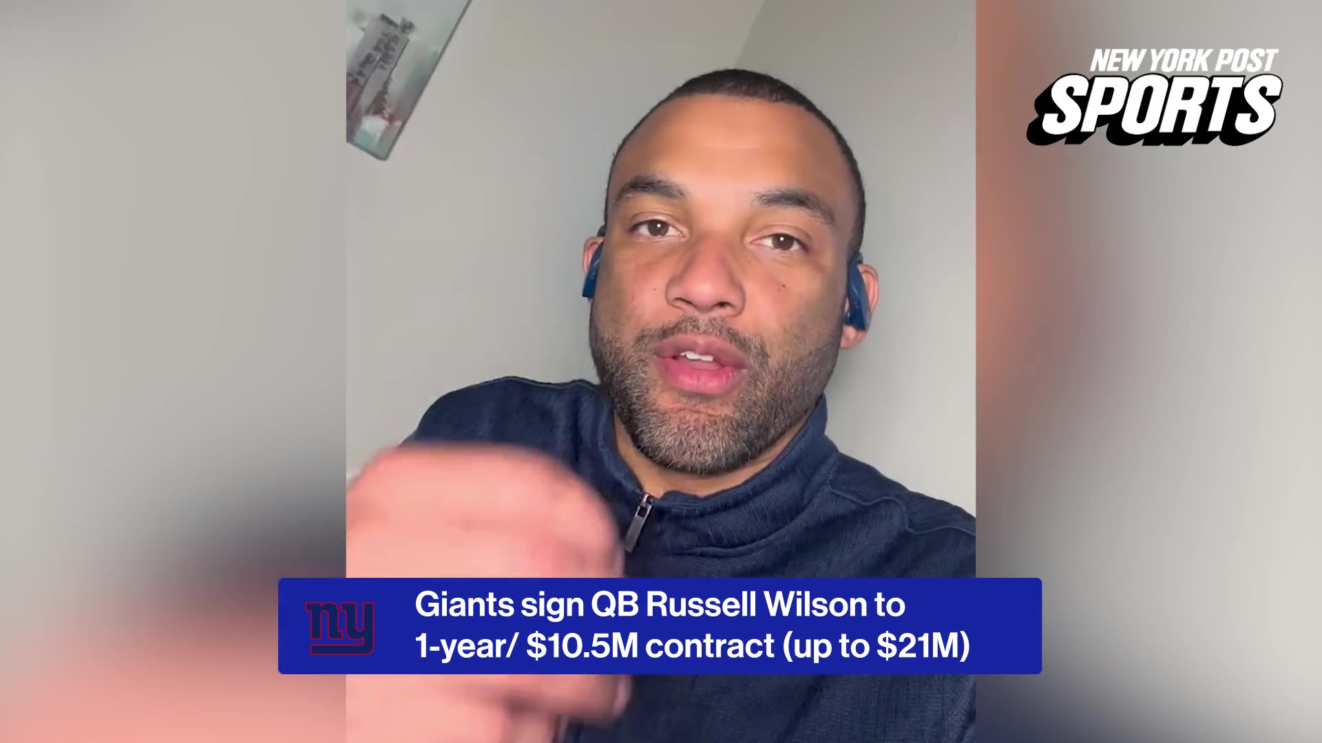 NY Post's Paul Schwartz & Brandon London breakdown Giants signing Russell Wilson