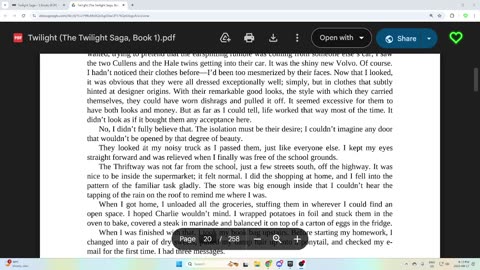 ASMR - Twilight - Book 1 - chapter 2