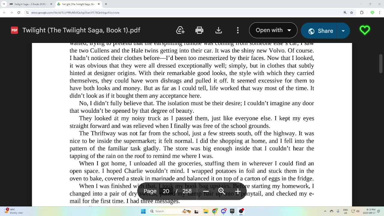 ASMR - Twilight - Book 1 - chapter 2