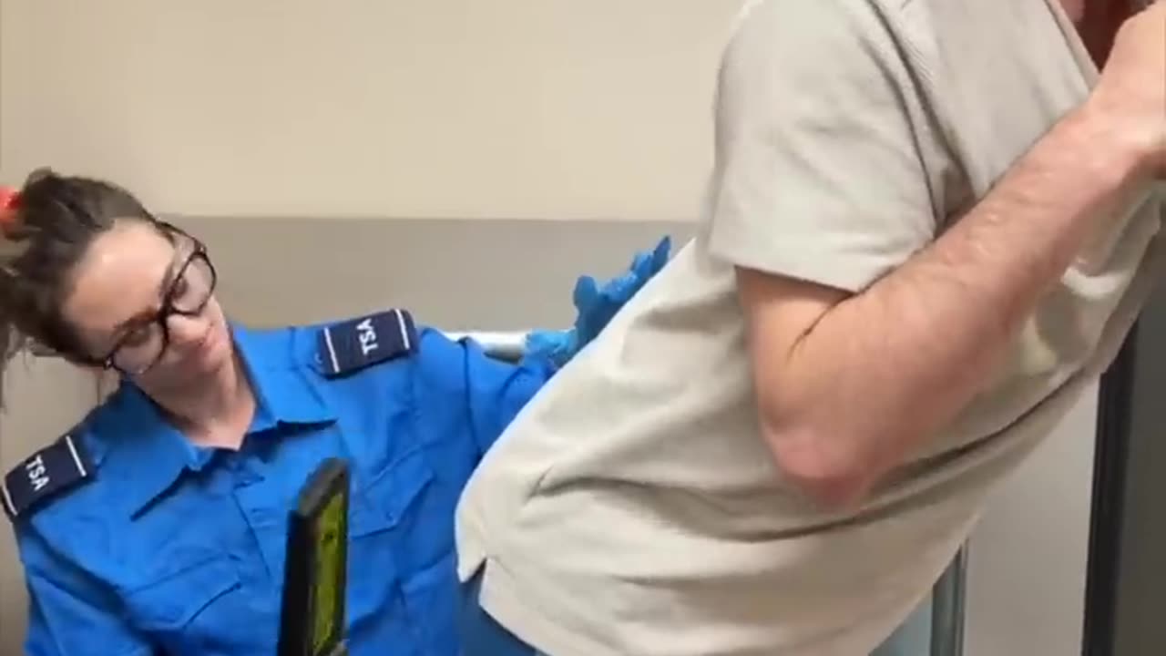 He played a prank on TSA