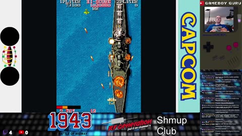 GameBoyGuru streams - 1943!