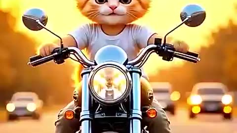 Poor but Proudly Positive - cute cat
