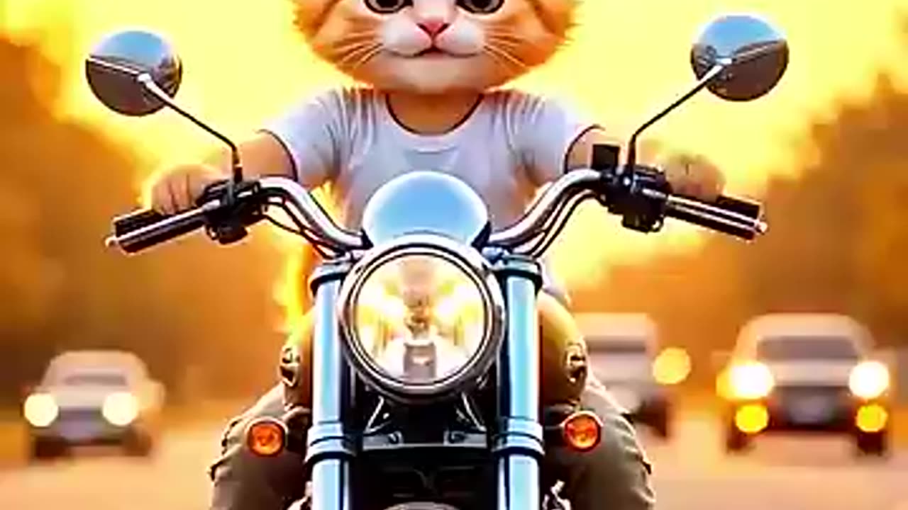 Poor but Proudly Positive - cute cat