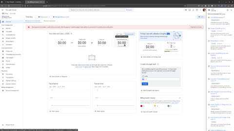 Google cancel services if payment method not provided