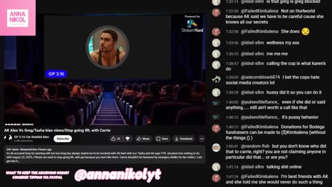 GP316 Nov 30, 2025 'AK Alex Vs Greg/Tasha bias views/Stop going IRL with Carrie'