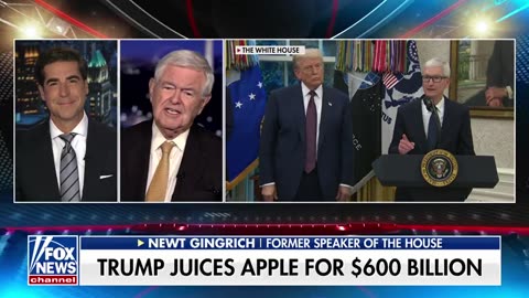 Jesse Watters - NEW：TRUMP JUICES APPLE , TIM COOK FOR $600 BILLION