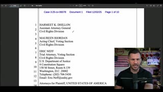 Gouveia: DOJ Sues DL-MD-NM-RI-VT-WA For Refusing to Turn Over Voter Rolls