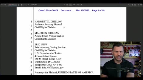 Gouveia: DOJ Sues DL-MD-NM-RI-VT-WA For Refusing to Turn Over Voter Rolls