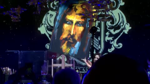 Trump hosts NYE party, auctions Jesus Christ painting for $2.75 mln