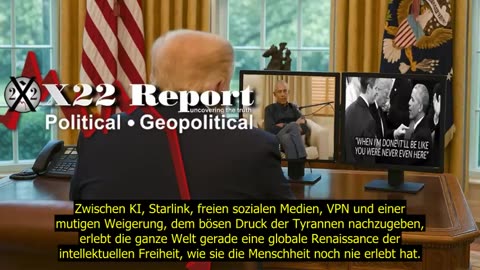 X22 Report vom 14.10.2025 - Obama sieht besiegt aus