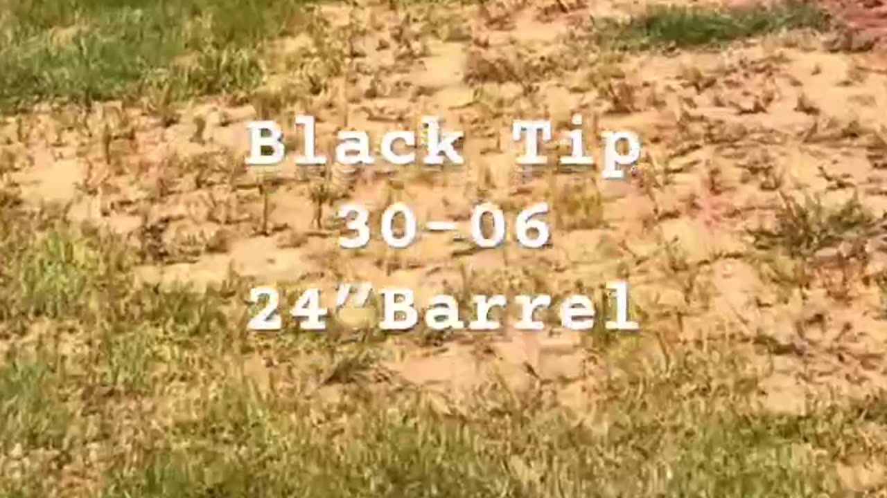 Black tip 30-06 vs AR500 armor