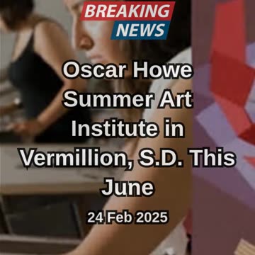 Oscar Howe Summer Art Institute in Vermillion, S.D. This June