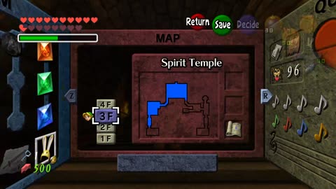 Zelda Ocarina of Time - 96 Gold Skulltulas