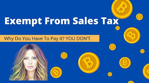 Exempt From Sales Tax