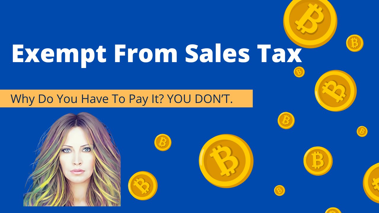 Exempt From Sales Tax