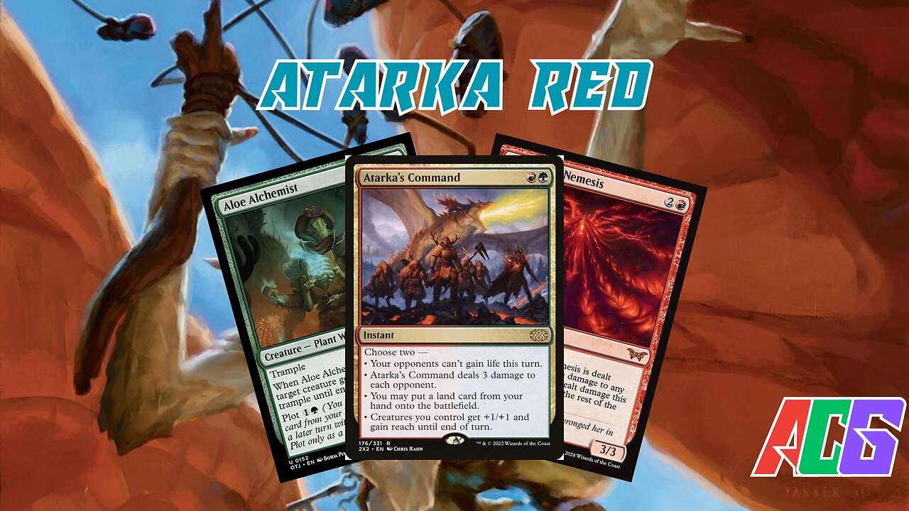 Atarka Red | Magic the Gathering Arena | Pioneer Gameplay