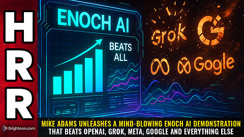 Mike Adams unleashes a mind-blowing ENOCH AI demonstration that beats OpenAI, Grok, Meta...