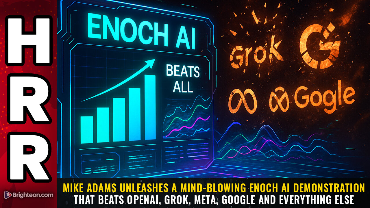Mike Adams unleashes a mind-blowing ENOCH AI demonstration that beats OpenAI, Grok, Meta...
