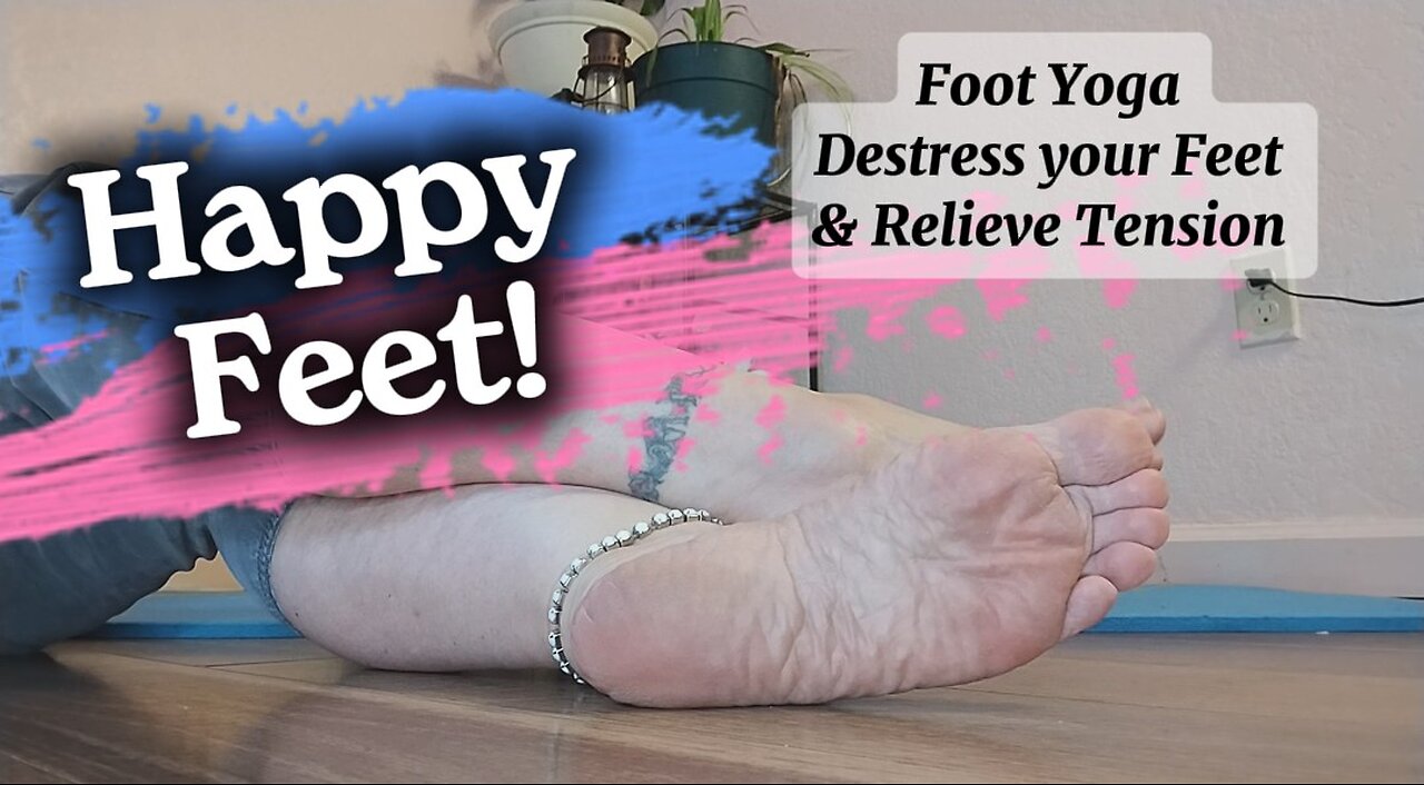 Foot Yoga exercises with Foam roller
