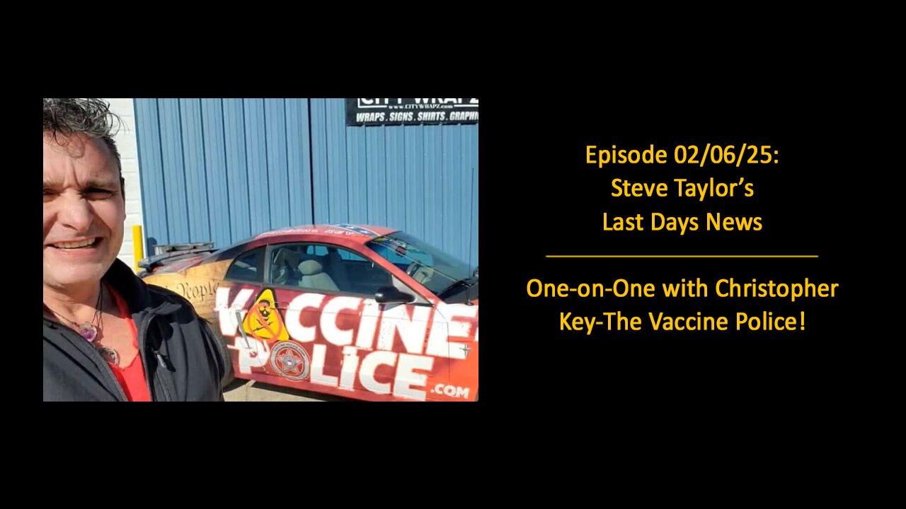 Episode 02/06/25; STLDN – One-on-One with Christopher Key-The Vaccine Police!