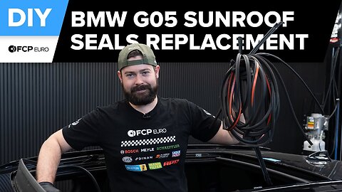 BMW X5 Sunroof Seal Replacement DIY (2019-2026 BMW G05 X6, G06 X6)