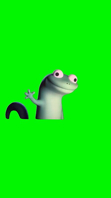 My Lizard | Green Screen #lizardmeme #disney