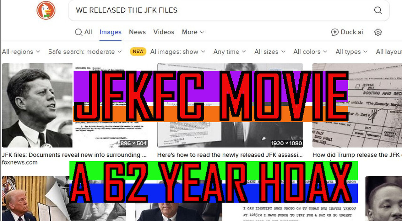 JFKFC MOVIE: A 62 YEAR HOAX