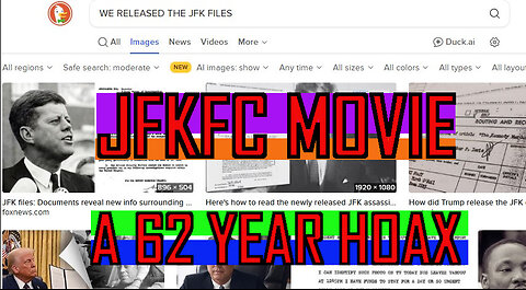 JFKFC MOVIE: A 62 YEAR HOAX