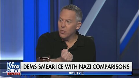 Greg Gutfeld Responds To Dems Calling ICE Agents "Nazis"
