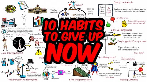 10 Things You Need to Give Up If You Want to Be Successful
