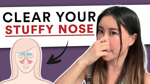 How To Clear Your Stuffy Nose | Koko Face Yoga