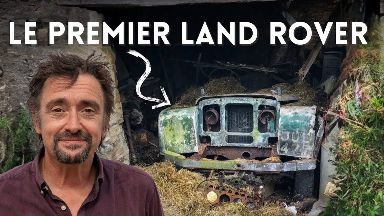 Richard Hammond RÉVÈLE une INCROYABLE trouvaille de grange! Land Rover légendaire 🚙 DriveTribe