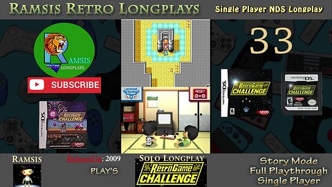 Retro Game Challenge | Nintendo DS Game | 2009 | Guadia Quest | Episode #33 | Retroplay