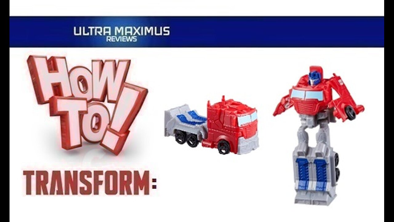 🔥 How to Transform Optimus Prime | Transformers More Than Meets The Eye