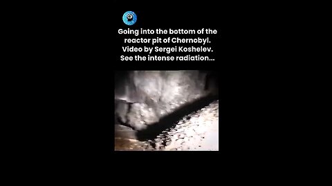 Chernobyl reactor pit