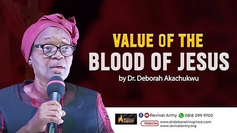 VALUE OF BLOOD OF JESUS _ THE MOST VALUABLE ASSET