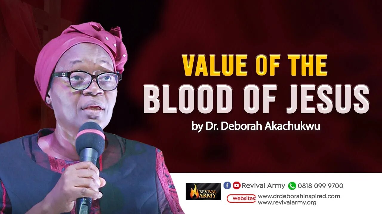 VALUE OF BLOOD OF JESUS _ THE MOST VALUABLE ASSET