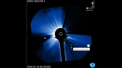 What Is Going On With Our Moon? Is That A Rogue Planet On LASCO 1-18-2026