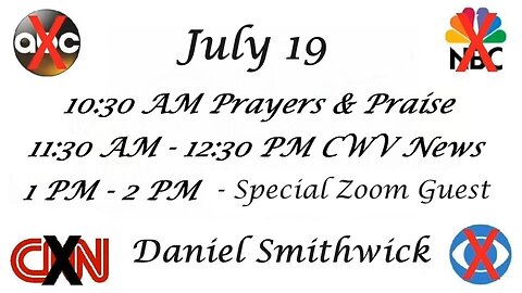 Call to Decision July 19 Live Stream