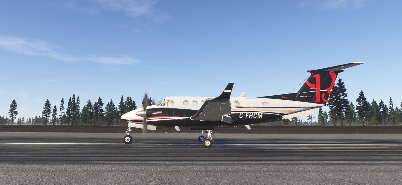 King Air 350i Edmonton to Provost / MSFS 2024