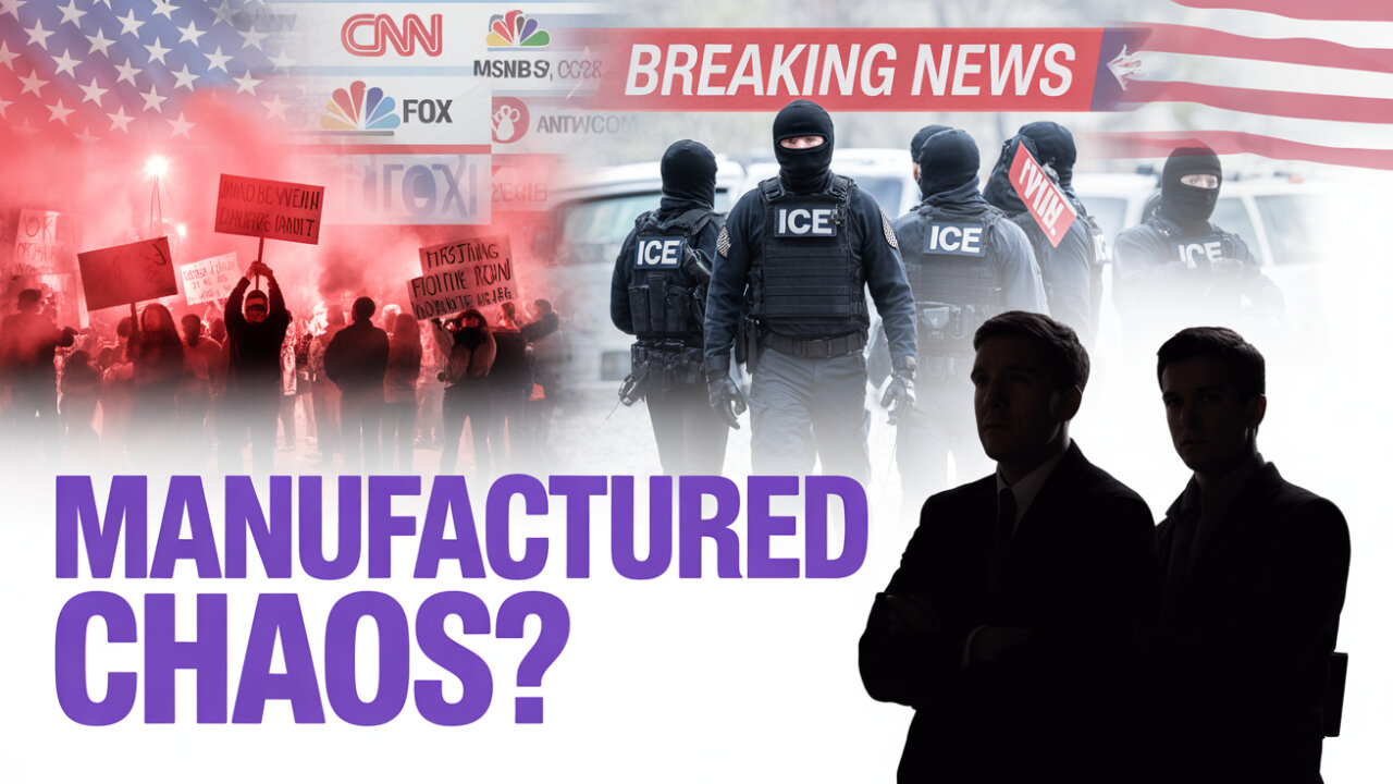 Manufactured Chaos: The Truth Behind ICE Raids, Riots & Media Manipulation