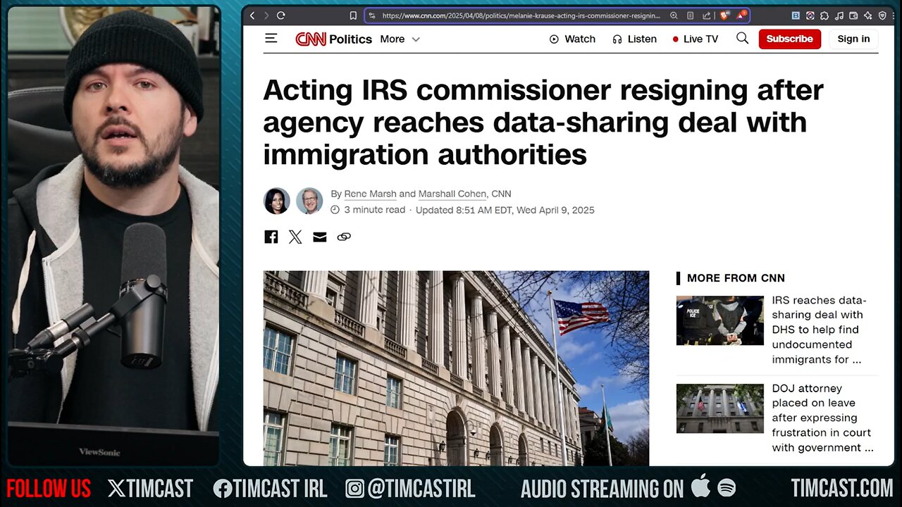 IRS Commissioner RESIGNS, REFUSES To Help Deport Illegals BUT Had No Problem AUDITING Poor Americans