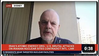 "He bombs Iran and calls for peace. He's a lunatic"