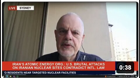 "He bombs Iran and calls for peace. He's a lunatic"