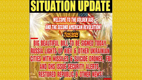 SG Anon. Juan O Savin ~ Situation Update 7/5/25 ~ Restored Republic > Judy Byington- Q+ White Hats